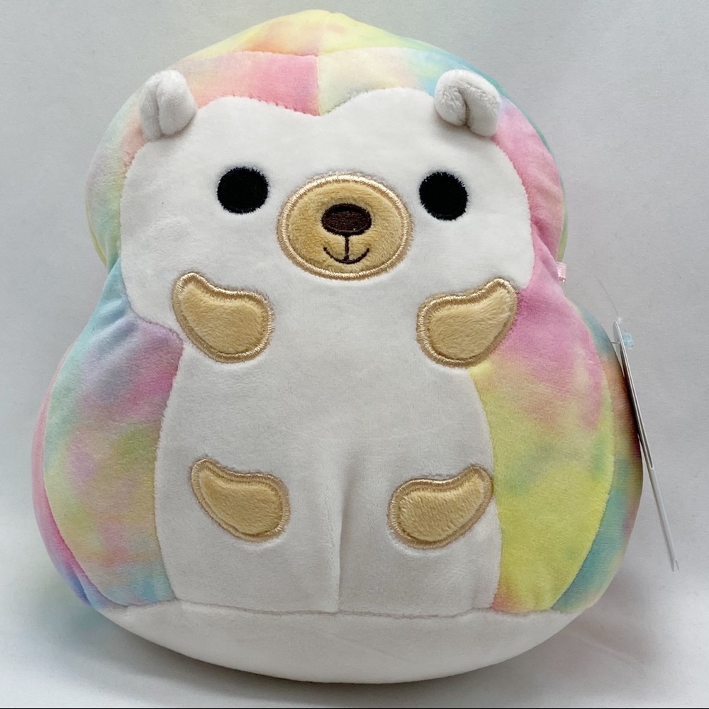 Squishmallows Bowie Hedgehog Pastel Tie Dye NEW 8 in.